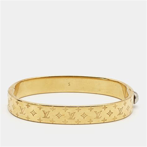 louis vuitton nanogram cuff fake|louis vuitton monogram cuff bracelet.